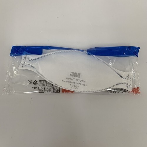 3M Aura 9330+ FFP3 Atemschutzmaske 9320+ FFP2 JSP 431 Mundschutz Partikelfilter - Bild 4 von 24