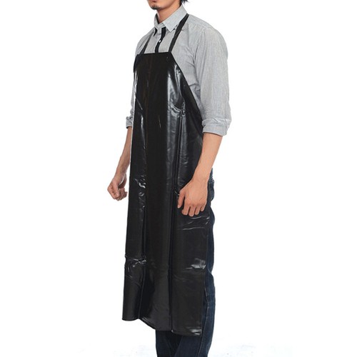 2PCS Heavy Duty Vinyl Waterproof Light anti Anti oil acid Resistant Lab Apron - Picture 5 of 5