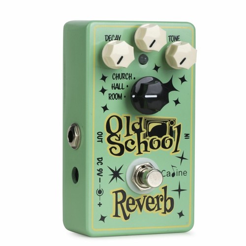 CALINE CP-512 OLD SCHOOL 3 MODE Room Hall Church Reverb Pedal - Picture 5 of 5