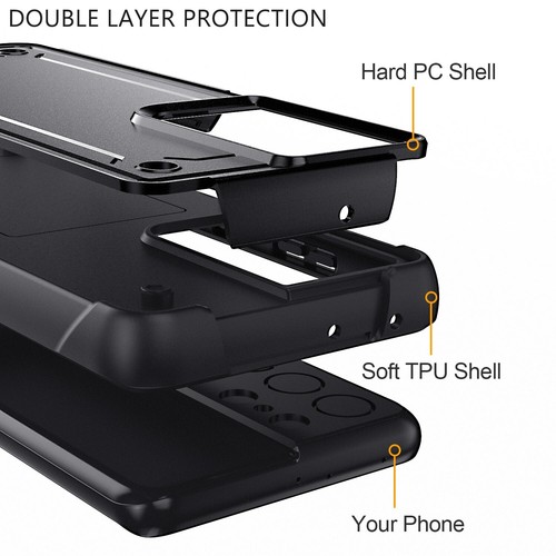 For Samsung Galaxy S21 Plus S21 Ultra S21 FE Case Cover & Privacy Tempered Glass - Bild 17 von 25