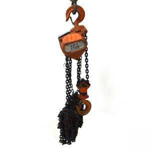 Jet-3-Ton-Heavy-Industrial-6000-Manual-Fall-Chain-Hoist-20-039-Foot-Lift-Chain