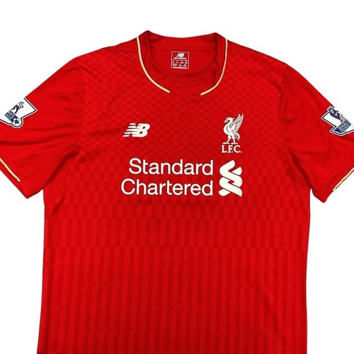 AUTÉNTICA CAMISETA DE FUTBOL DEL LIVERPOOL 2015-16 GRANDE ADULTO (V BUENA) COUTINHO Nº 10 - Imagen 4 de 7