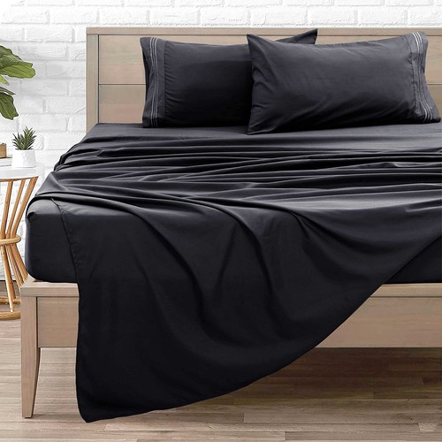 King Deep Pocket Extra Soft Hotel Luxury Bed Sheets 4 Piece Set 2500 series - Picture 20 of 175