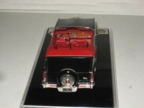 EMC 1985 Cadillac Eldorado Biarritz E&G Continental Kit Cabriolet Top Down 1/43 - Picture 7 of 8