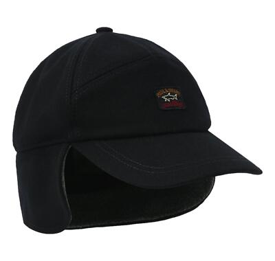 Paul Shark Hat Baseball Man With Visor IN Wool 11317103 Black