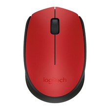 Logitech M171 Kabellose Maus Rot Mobilmaus USB Empfänger Optische 2,4 GHz Nano