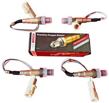 Bosch Set of 4 New Oxygen O2 Sensor for 1997-2008 Ford Expedition V8 4.6L 5.4L