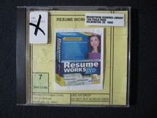 Resume Works Pro 2005 CD-ROM Windows 98/2000/XP