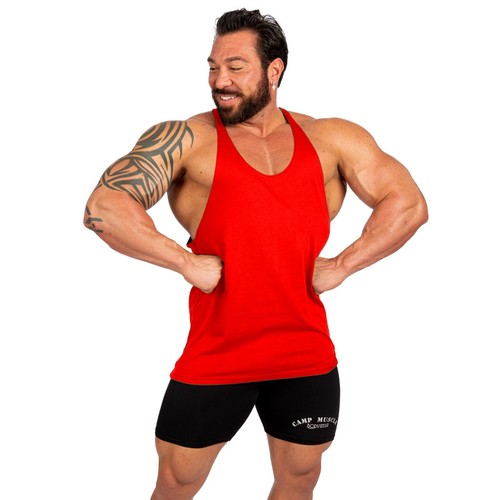 Herren Baumwolle Stringer Tank Bodybuilding Training Activewear Muskel - Bild 10 von 20