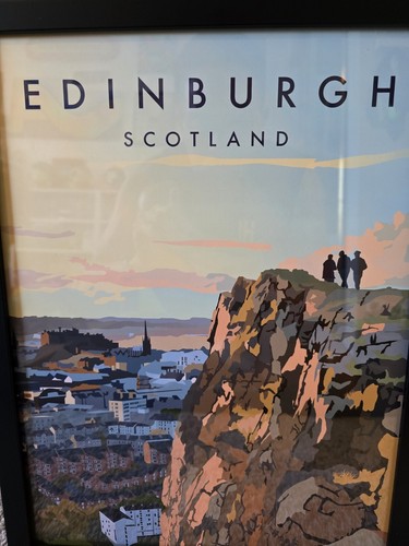 Edinburgh Scotland Professionally Framed Print 17x13 - Picture 6 of 9