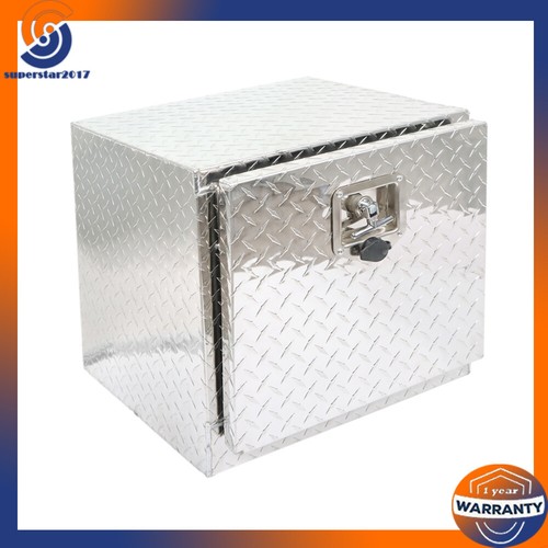 18" x 17" x 18" Aluminum Truck Bed Underbody Tool Box Diamond Plate Tool Box - Bild 15 von 17