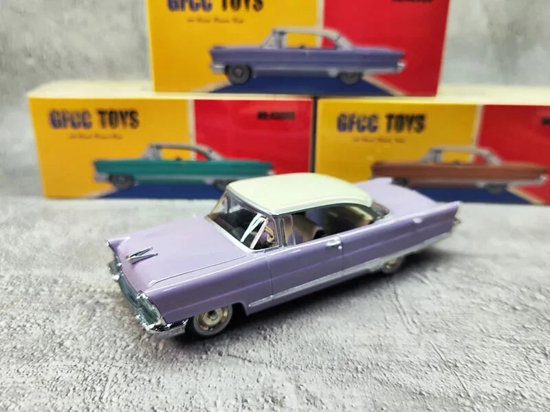 GFCC 1:43 1956 Lincoln Premiere Coupe Alloy Metal Collection Model Toy Car - Image 2 of 4