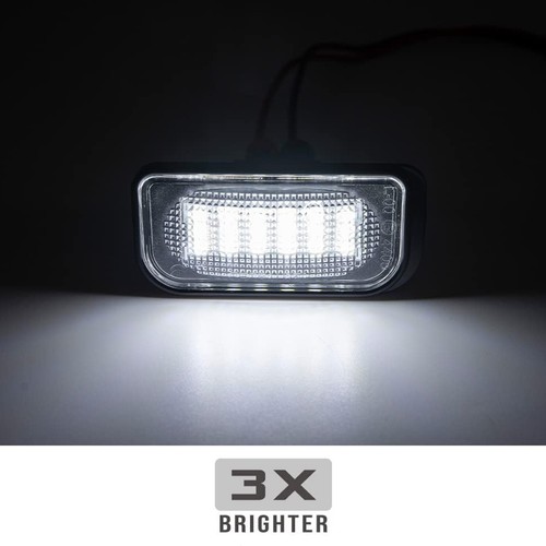 2x LED Kennzeichenbeleuchtung für Mercedes-Benz W203 CLK C209 W209 A209 SL R230 - Bild 2 von 7