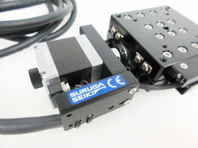 SURUGA SEIKI KGW06125-L GONIOMETER STAGE WORM GEAR 1-AXIS STAGE 60