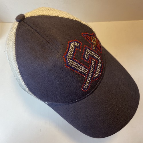 Gwinnett Braves Women's New Era Cap Hat RARE Jeweled Adjustable Atlanta Stripers - Picture 9 of 11