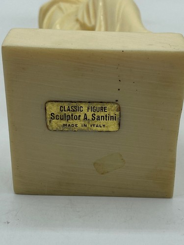 A. Santini Venus De Milo Italy Statue Sculpture 10 1/2” (C) - Picture 7 of 8