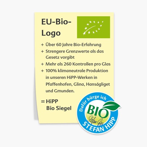 HiPP Kürbis mit Kartoffeln Bio, 6er Pack (6 x 190 g) - Bild 3 von 8