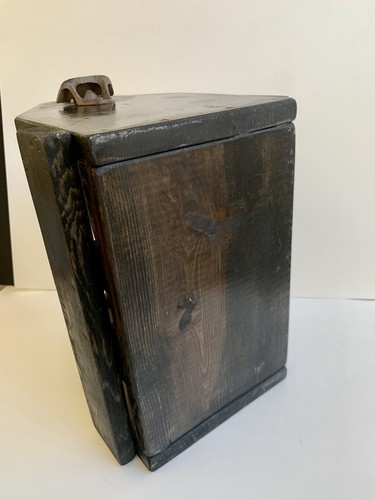 Solid Wood Drink Caddy with Bottle Opener Primitive Beer Barbecue Farmhouse - Picture 6 of 8