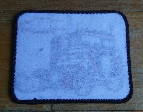 Old School Chevrolet Titan Cabover Trucker Big Rig 18 Wheeler Semi Truck Patch - Bild 6 von 6