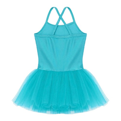 UK Girls Kids Lyrical Latin Ballet Dance Tutu Dress Gymnastic Leotard Skirt - Picture 90 of 115