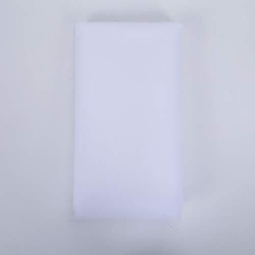 54Inch by 10Yards(30ft) Tulle Bolt Tulle Fabric for Wedding White - Picture 3 of 4