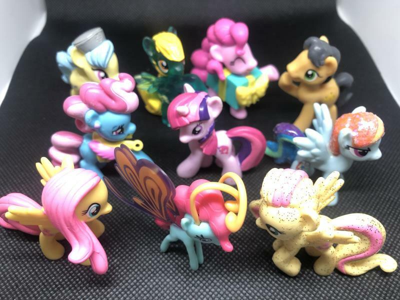 My Little Pony Friendship Is Magic Lot 50pcs 2 inches as picture in My Little Pony Friendship Is Magic Lot 50pcs 2 inches as picture in