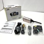 Jvc Everio Gz-Hm460-N Konica Minolta Lens 2.9-116mm F1.8 With Accessories