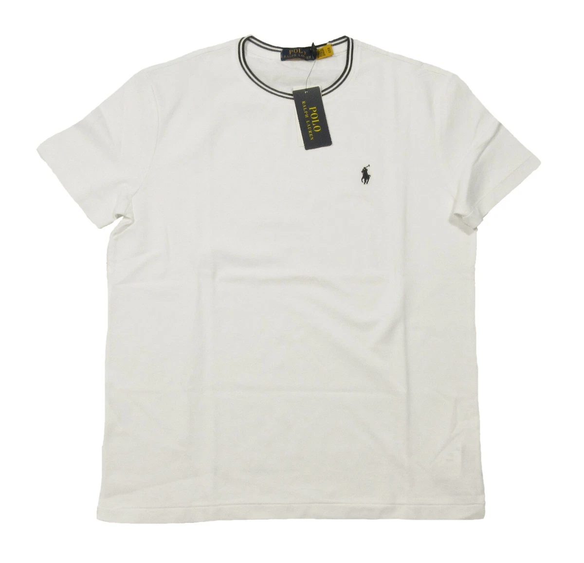 mens white ralph lauren t shirt