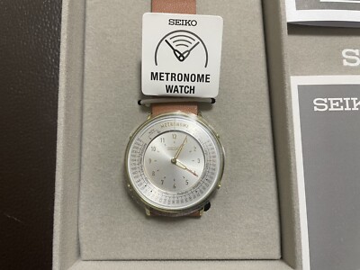 【新品未使用】SEIKO メトロノームウォッチ キャメル 新品未使用】限定SEIKOセイコーメトロノームウォッチ