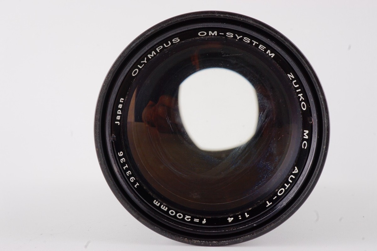 Near Mint] Olympus OM-System Zuiko MC Auto-T 200mm f4 Lens From