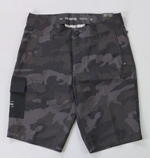 NEW Men's Fox Racing Regular Fit Essex Tech Camo Print Polyester 22"L Shorts