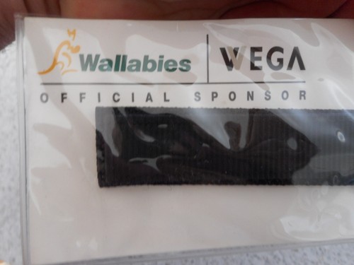 WALLABIES SONY WEGA MENS WRICT WATCH PROMO - NEVER USED 3 CM DIAL. - Picture 5 of 5