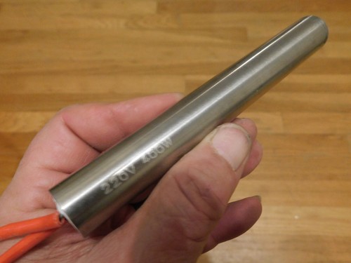 1 Heizrohr 12mm x 105mm 220V 400W für Endlosbandversiegelungen Versand aus VA - Bild 1 von 3