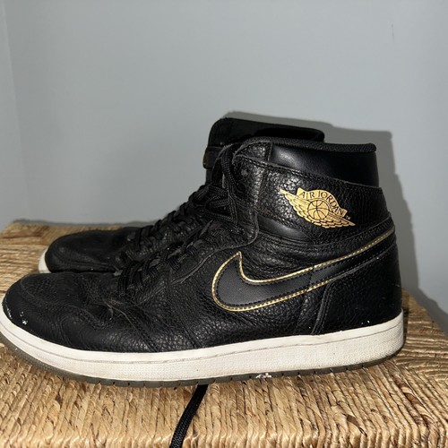 Men's 11 Nike Air Jordan 1 Retro High OG City of Flight Black Size 11 555088-031