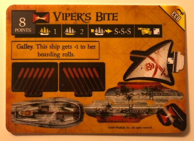 Wizkids CSG - Pirates of the Barbary Coast - 033 Viper's Bite