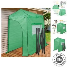 Spacious 9x4 ft Greenhouse   Tool-Free Setup, Ideal for Indoor/Outdoor Gardening