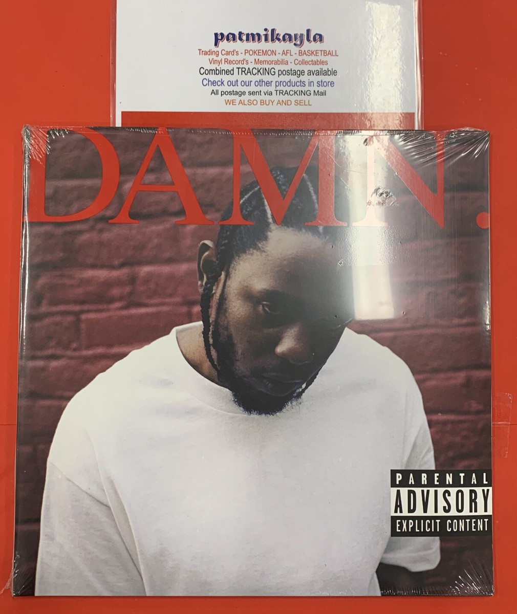 Kendrick Lamar - DAMN (Signed), Vinyl Record Album 2LP Red