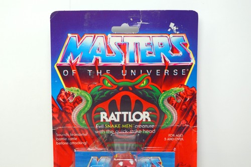MOTU, Rattlor, Masters of the Universe, MOC, carded, figure, He-Man, sealed - Picture 3 of 10