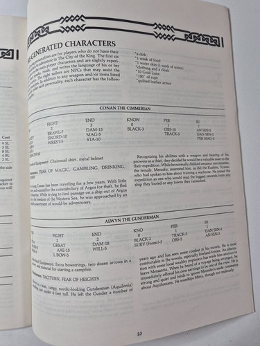 CN1 Conan the Buccaneer, Conan, TSR, GC - Picture 11 of 12