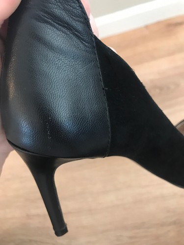 Louise et Cie 6M Mujer Negro Tacones Stilleto Alto al Tobillo Cuero - Imagen 10 de 11