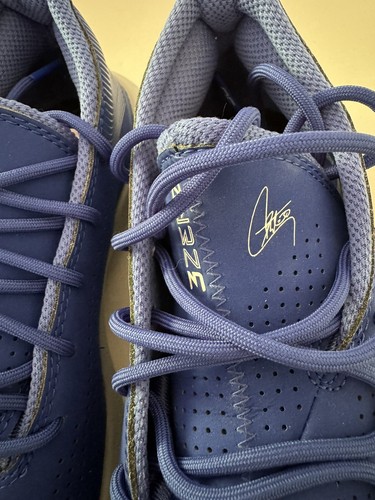 Stephen Curry sign 3Zero Under Armour Junior kids Shoes SZ 4y Blue New - Picture 2 of 6