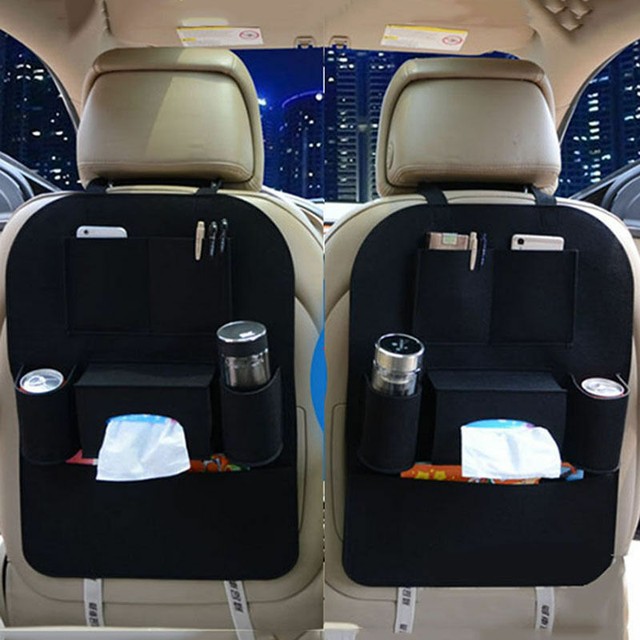 Car Back Seat Storage Bag Tidy Multi Pocket Hanging Organiser Travel Holder