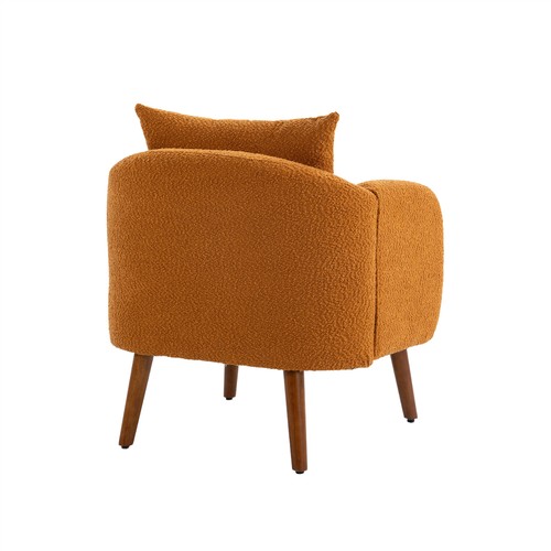 Accent Chairs Barrel Chairs Single Sofa Upholstered Armchair Living Room Sofa - Picture 33 of 165