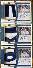 THREE - 3 -  2020 National Treasures Gavin Lux RPA Rookie Patch Auto /25 /49