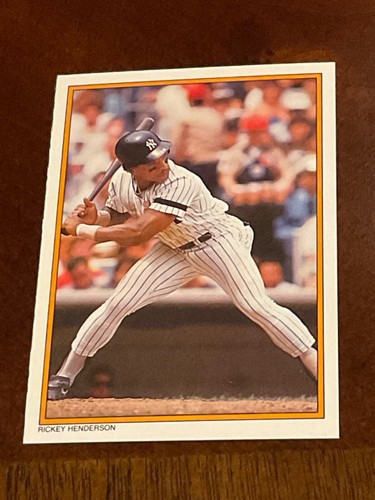 RICKEY HENDERSON YOU PICK CARDS FROM 1980-2005 A'S YANKEES BLUE JAYS PADRES METS - Picture 21 of 115