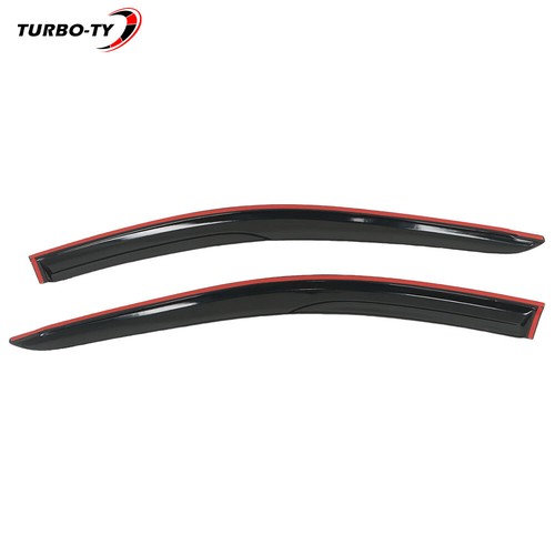 Black Window Visors For Nissan Altima 2019-2023 Vent Shade Rain Guards 4Pcs New - Picture 7 of 23