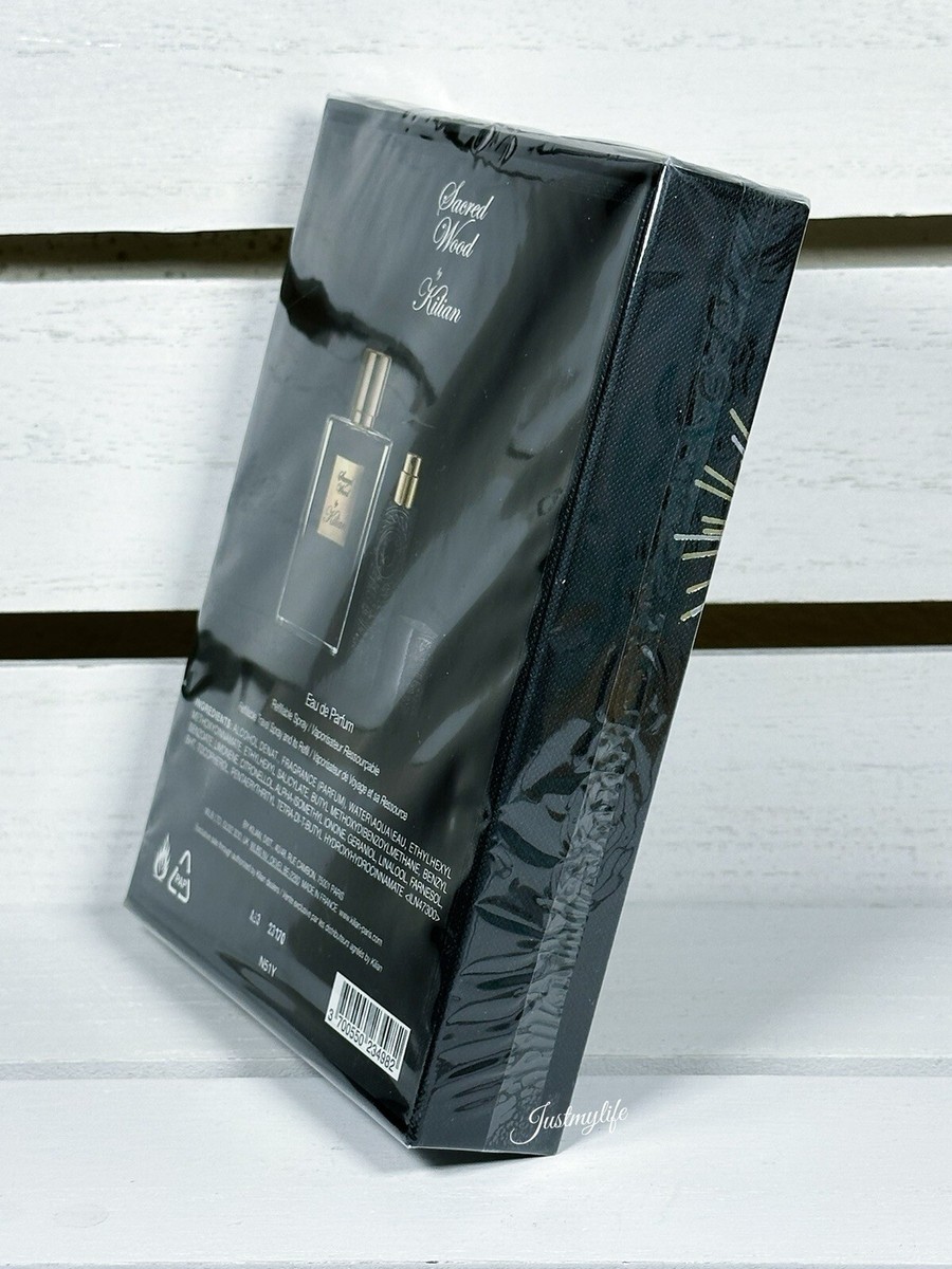 Kilian Paris Sacred Wood The Icon Set, Full Size 50mL+Travel 7.5mL