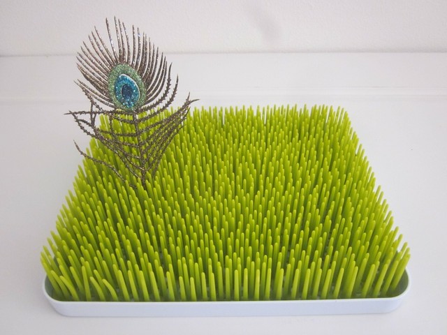 Splirsh Baby Bottle Drying Rack Large Decorative Grass For