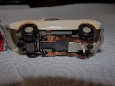 FALLER AMS voiture HO MB 230 SL bleu toit gris 1/64 slot car running