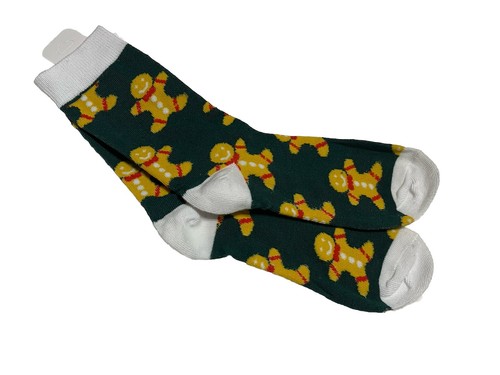 Men Christmas Santa Novelty Mid Calf Casual Fun Sock Set Size (6-11) New - Picture 2 of 3